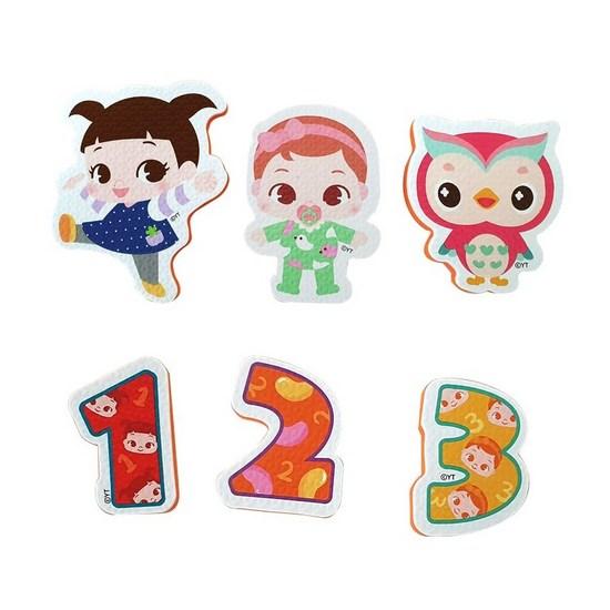 Kongsuni Kongkongi Bath Sticker, Korean Bath Toys