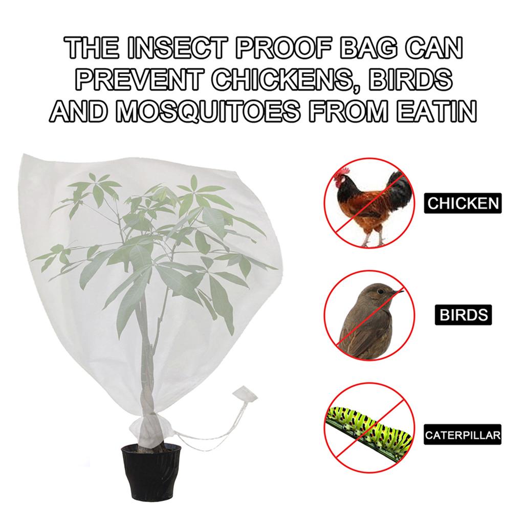 Garden Plant Covers Fruits Netting Insect Bird Barrier Mesh Protection Netting Covers for Vegetables Flower supports care