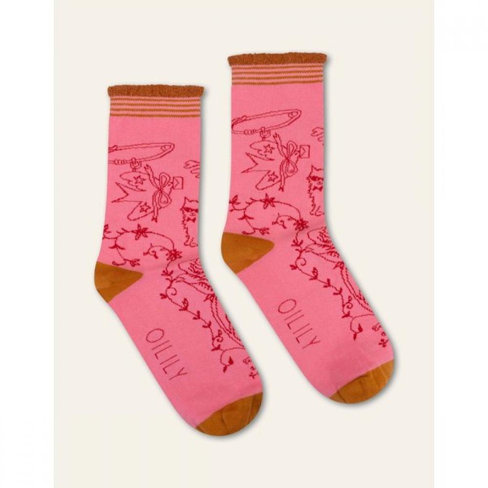 Oilily Asokis Mid Cut Socks Owifaso001
