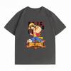 Unisexs Clothing New 100 Cotton Summer TShirt One Piece Unisexs TShirt Monkey D Luffy Print Casual Unisexs TShirt