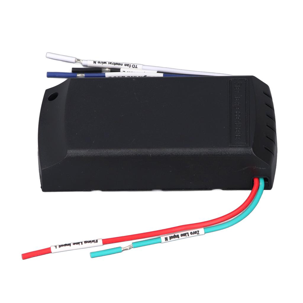 Ceiling Fan Lamp Remote Control 10m Range 3 Speeds Control 4 Timers Fan Light Remote Kit