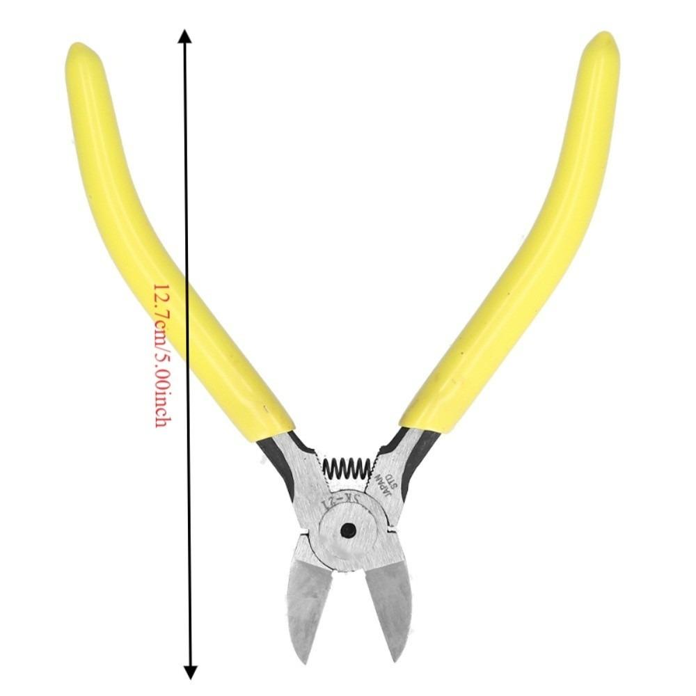Anti-slip Wire Cutter Comfortable PVC Handle SideCutting Pliers Cutting Nippers Network Cables