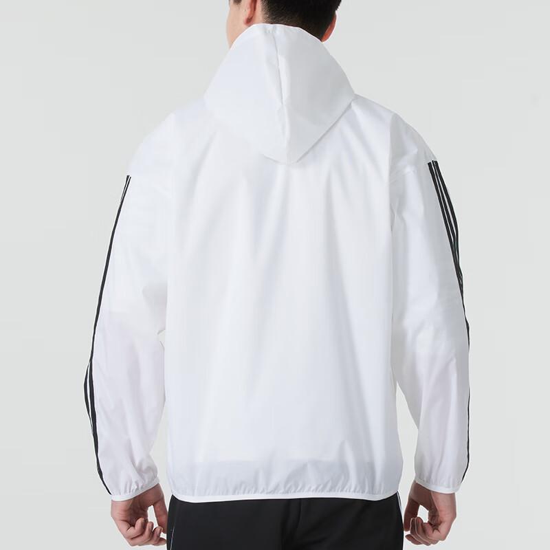 adidas Мужская тканая куртка с капюшоном JF3682