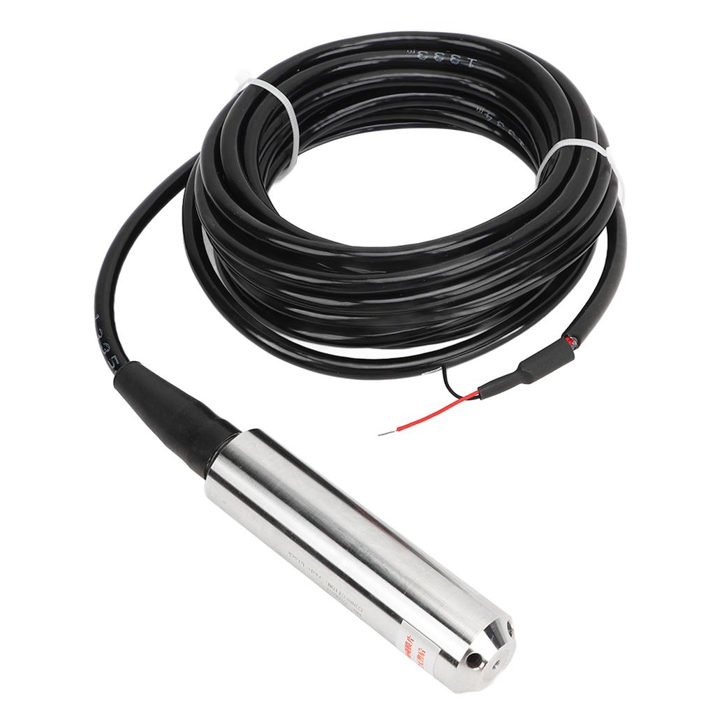 Преобразователь уровня жидкости Выход 4-20 мА Нержавеющая сталь 304 Погружной датчик уровня жидкости с кабелем 5 м 24 В постоянного тока