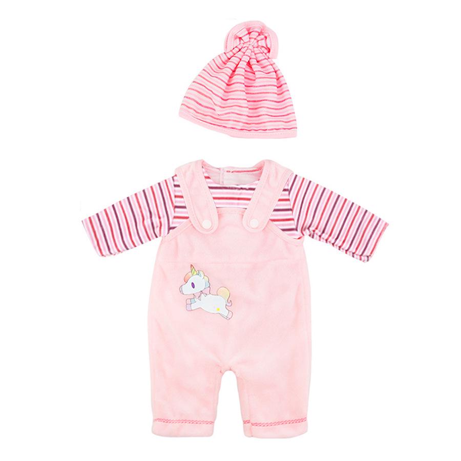 Doll Outfits for 18-Inch Baby Dolls – Cute American Baby or Reborn Doll Clothes with Accessories Set