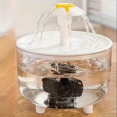 USB 1л Фонтан для воды для питомцев Автоматическая поилка для кошек Фильтр Диспенсер для питья для питомцев Поилка для кошек Фильтр для воды