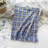 High End Imitation Cashmere Plaid Scarf Versatile and Warm In Winter  Women's Neck Scarf  Fringed Shawl