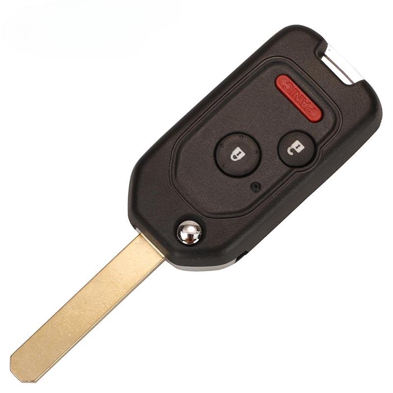 2/3/4BTN модифицированный откидной чехол для дистанционного ключа для Honda Fit CRV Civic Insight Ridgeline HRV Jazz ACCORD 2003-2013