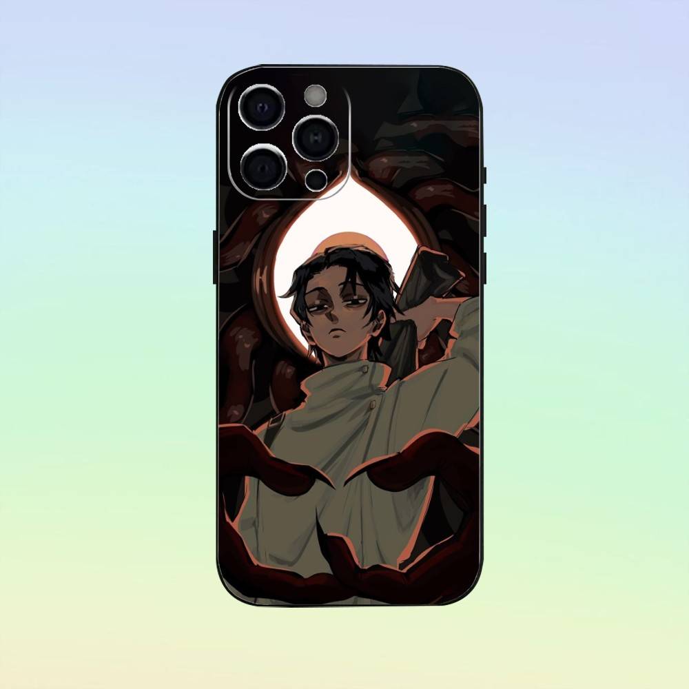Чехол для телефона Okkotsu Yuta Jujutsu K-Kaisen Для iPhone 17,16,15,14,13,12,11, Мягкий силиконовый черный чехол