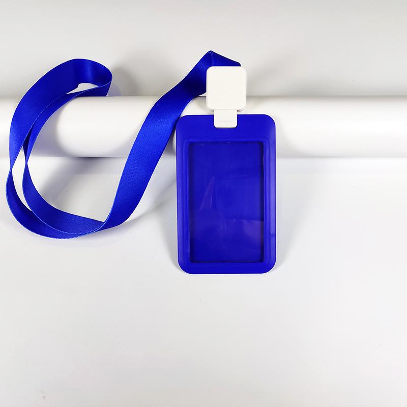 Student Campus ID and Access Card Holder for Bus, Meal, Room Cards - Hard Shell, Custom Printing Available.