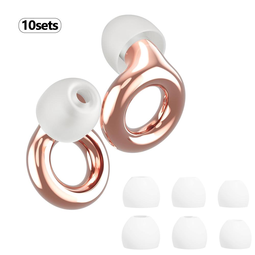 Quiet Ear Plugs for Noise Reduction for Sleeping Silicone Ear Plugs for Swimming Motorbike Noise Filtering Ear Plugs