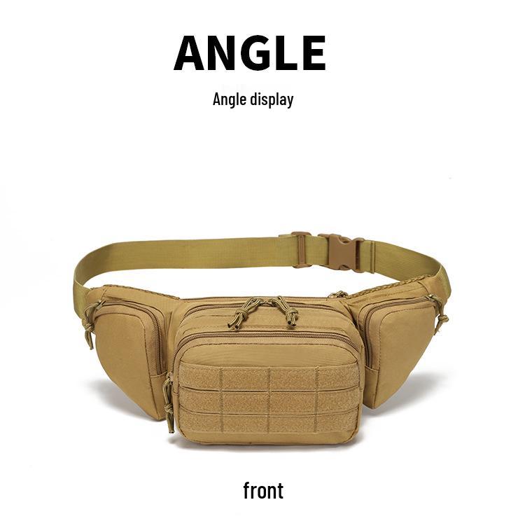 Многофункциональная тактическая поясная и плечевая сумка для занятий спортом на открытом воздухе и велоспорта