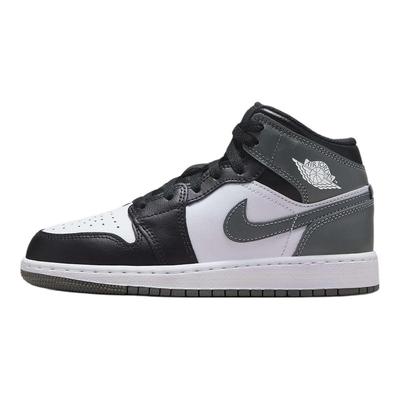 Кроссовки Air 1 Mid GS Iron Grey Kids черные белые DQ8423-001