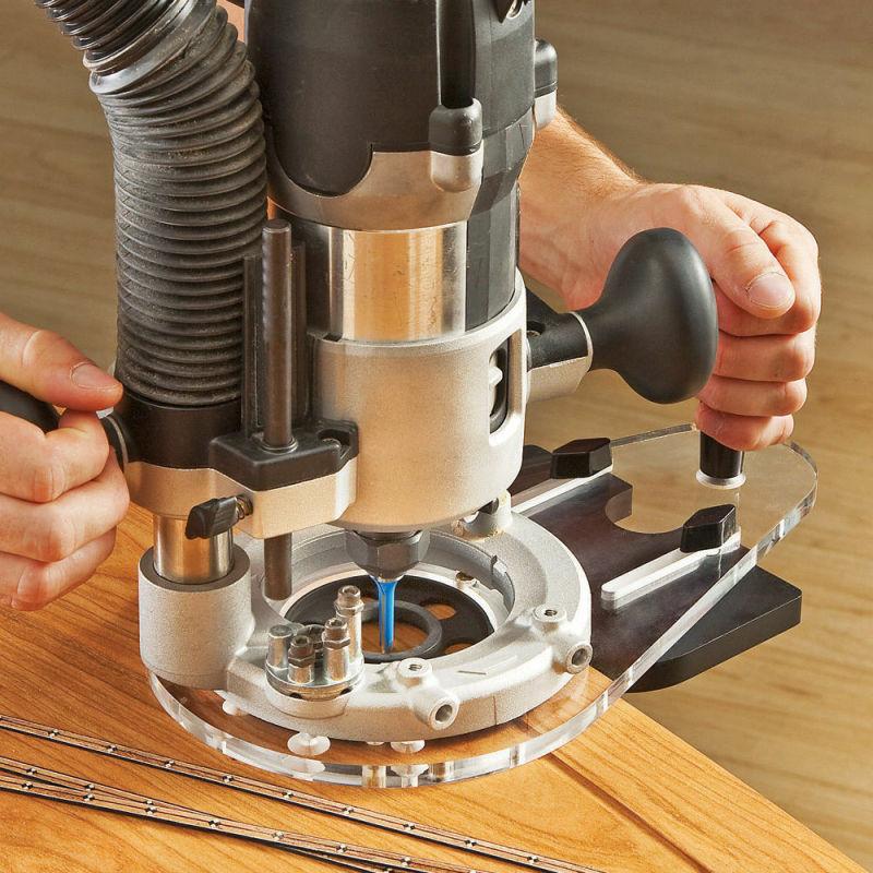 Универсальная опорная пластина фрезерного станка Carpenter Locator для Bosch DeWalt