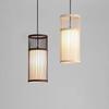 JOYINLED Bamboo Lamp Shade 18x42CM for Pendant Lamp Hand Knitted Chinese Style Hanging Lamps Home Art Decor Lighting Fixtures