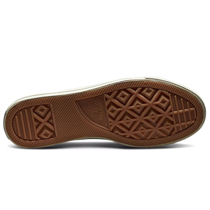 Converse One Star Mellow Mild Canvas Полосатые Спортивные Низкие Кеды Унисекс Прибрежный Серый