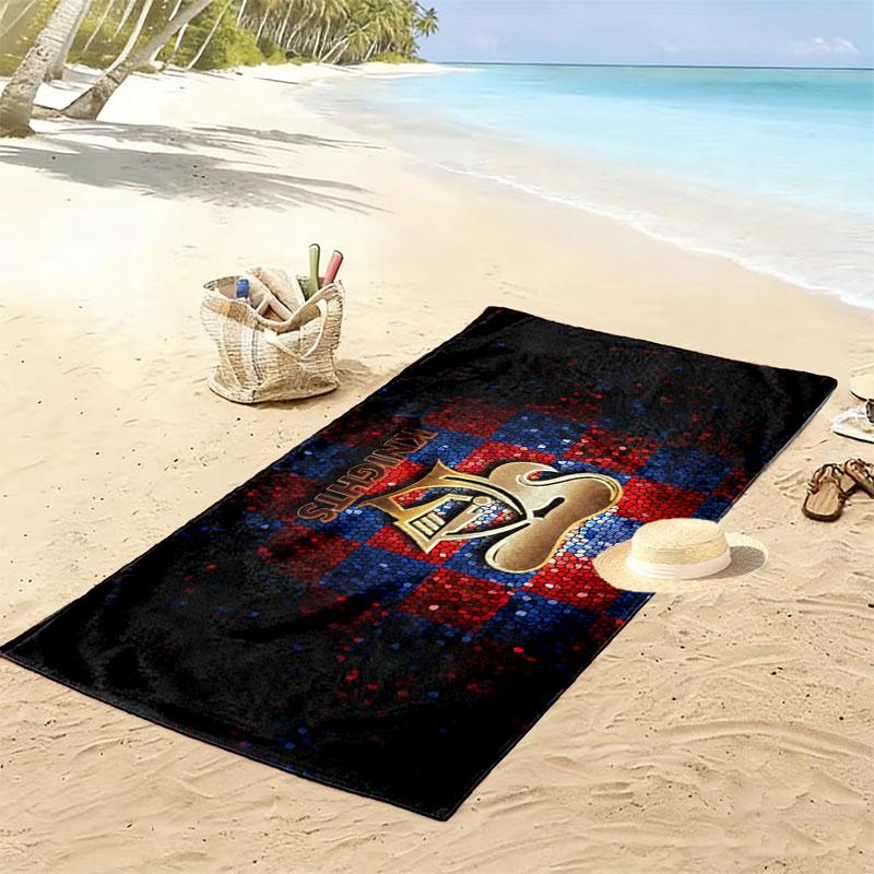 Newcastle United Print Beach Towel, Large Soft Quick Dry Towel for Beach Camping Swimming