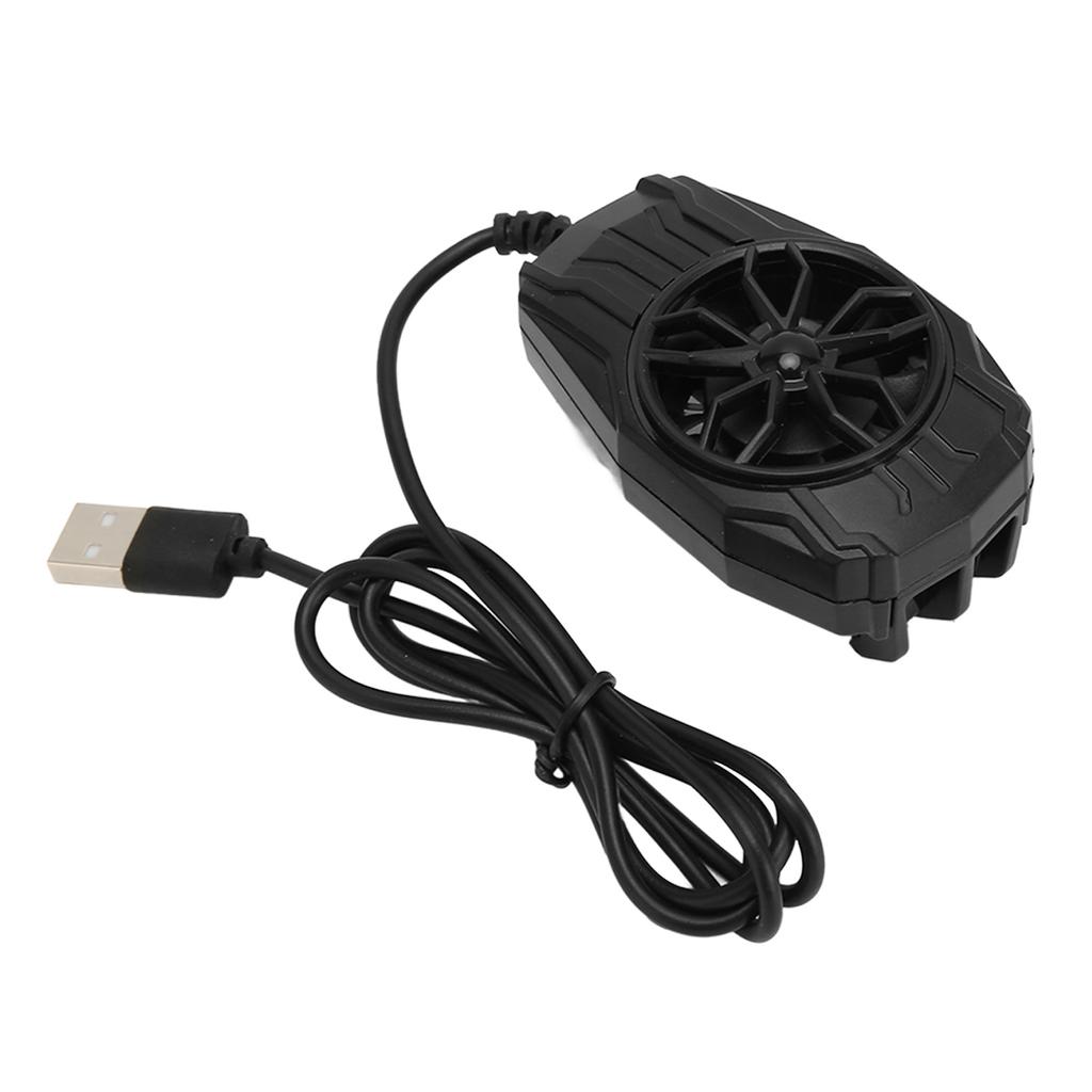 Mini Phone Cooling Fan Portable Super Silent Mobile Phone Radiator Cooler for Playing Games