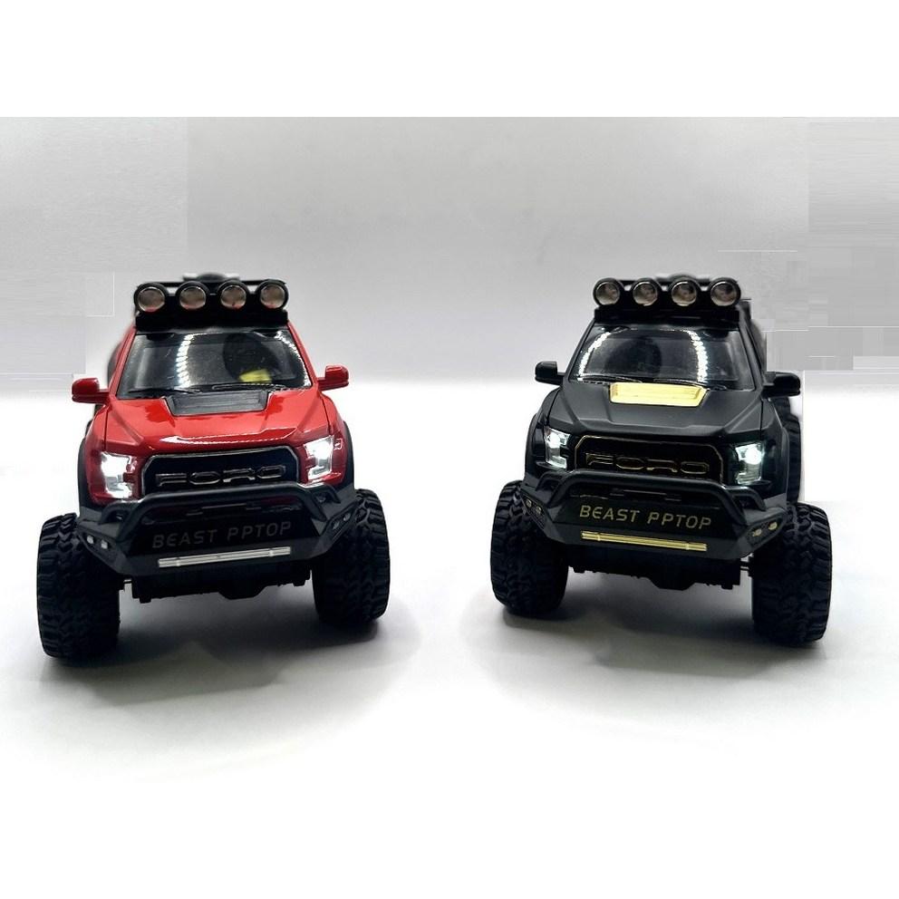 Ford Beast Raptor Off-Road 1:24 Литая модель автомобиля, Красный