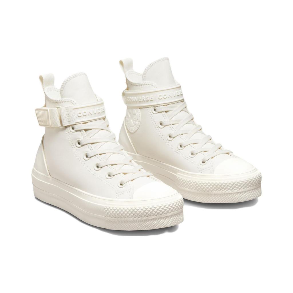 Converse Chuck Taylor All Star Lift Platform Hike High Vintage White Women Sneakers Egret A04270C