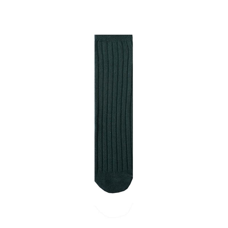 Soft Cotton Ribbed Knee High Socks for Baby Toddler Kids Breathable Solid Long Leg Warmers for Newborn Boys and Girls