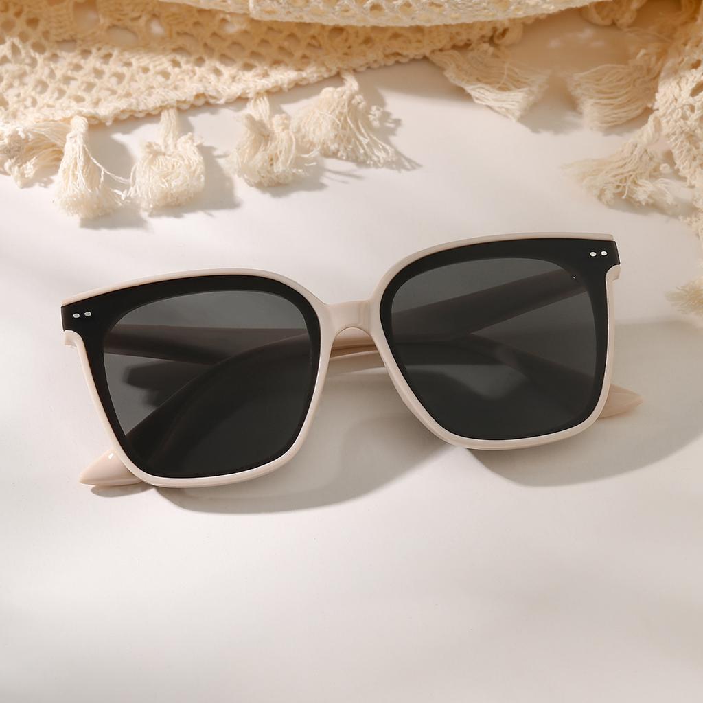 Очки, Ретро B331 Квадратная Большая Оправа Постепенное Изменение Тонкие Солнцезащитные Очки Женские, Солнцезащитные Очки Мужские