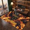 Nirvana Personalized Crystal Velvet Carpet, Customized Name Text Soft Anti‑Slip Rug for Living Room Bedroom