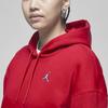 Jordan Brooklyn Solid Logo Fleece Thick Knit Pullover Hoodie Women Hoodies Red DQ4459-687