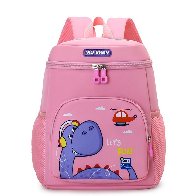 Cartoon Themed Cute Preschool Backpack For Kids Featuring Light Weight Design In Various Colors For Everyday Use