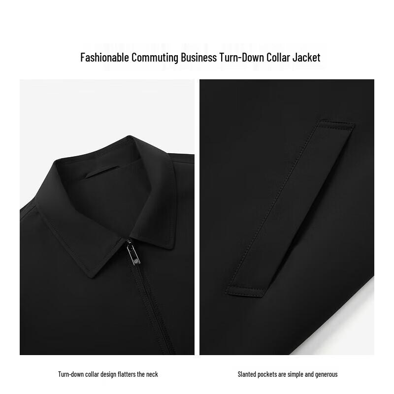 K-Boxing Men's Water Repellent Business Casual Jacket