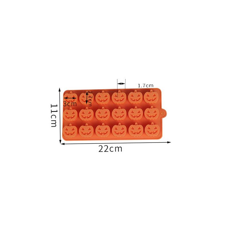 Halloween Pumpkin Silicone Cake Mold for Chocolate Mousse Ice Cream Jelly Pudding Dessert Bakeware Pan Decorating Tools