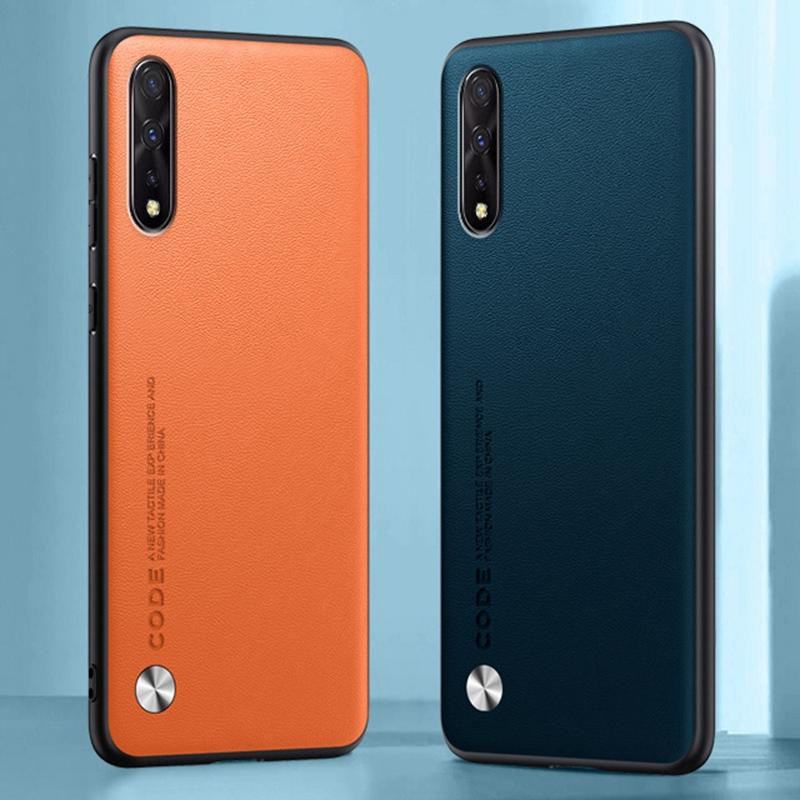 Роскошный чехол из искусственной кожи для Vivo V17 Neo S1 Z5 Z1X Y7S Задняя крышка Силиконовая защита Чехол для телефона для Vivo 1907 iQOO Neo Coque