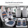 Cartoon Linen Seat Cover for Wuling Hongguang MiniEV Macaron – Full Wrap Interior Cushion