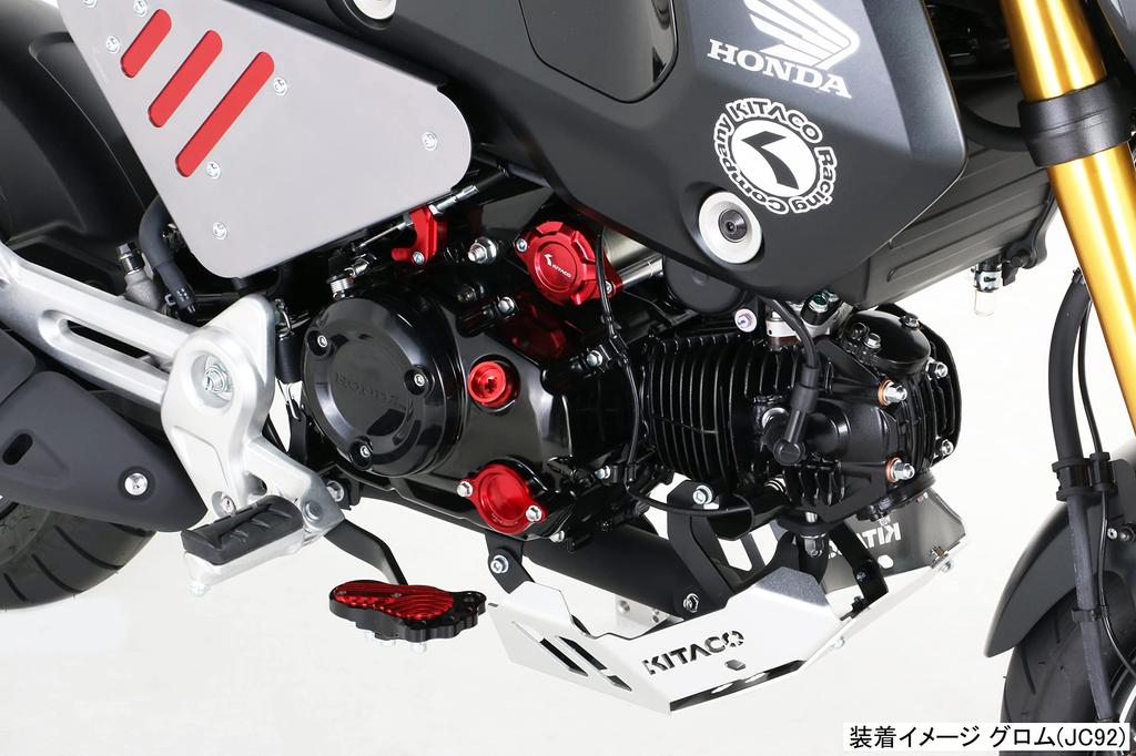 KITACO Bigfoot Monkey 125 Grom Ducks 125 Механическая обработка (красный) (JB02/JB03/JB05) (JC61/JC75/JC92) (JB04/JB06) Алюминий/Алюмит 516-1300920