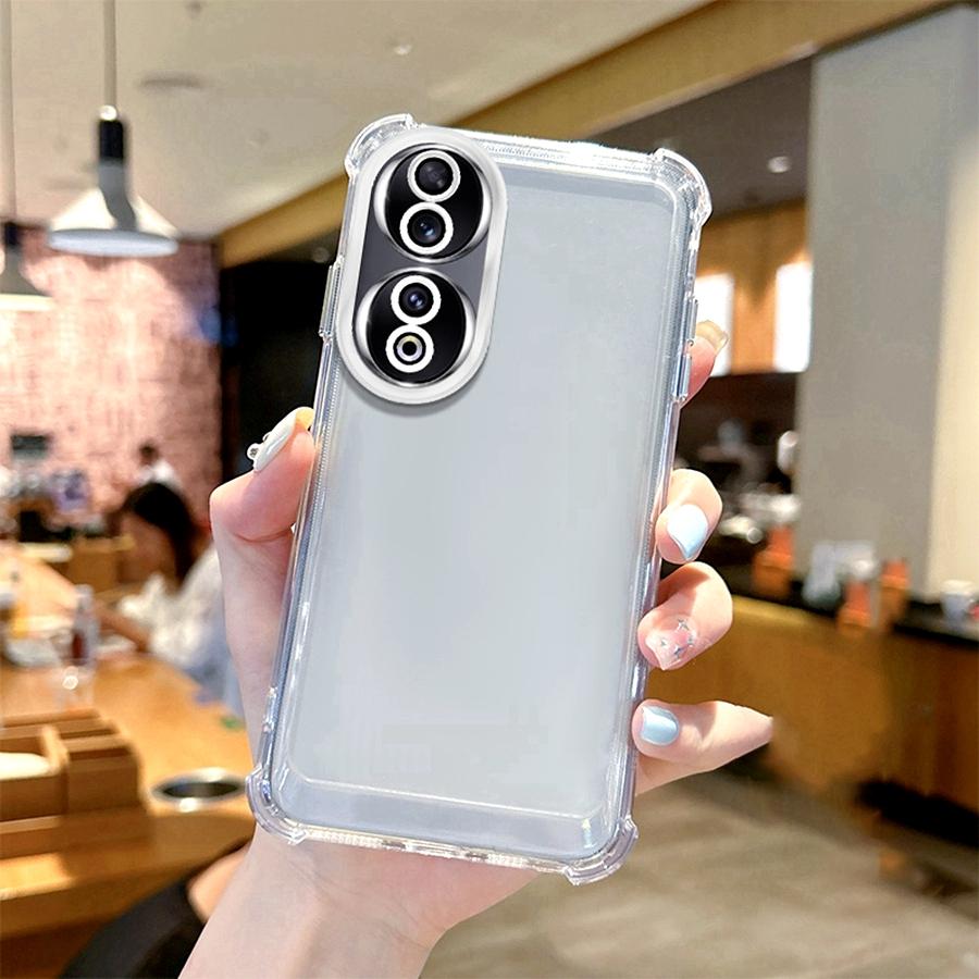 Shookproof Lens Case For Honor 70 90 200 Pro 400 Lite X7b X7 X9a X9b X7c X5b X6b X6a X8c X7a X8b X8a X9c Plating Silicone Cover