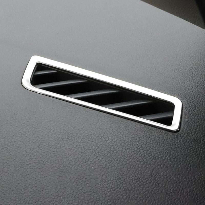 Для Volkswagen VW Golf 8 MK8 2022 Автомобильная центральная консоль из нержавеющей стали, накладка на вентиляционное отверстие для кондиционера