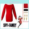 Spy×family Ёр Форджер Косплей Костюм Платье для Хэллоуина и Карнавала