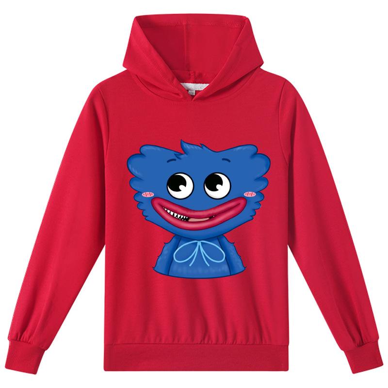 Детская 3D толстовка Huggy Wuggy, пуловер Poppy Playtime, детский свитер