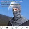 1Pc Neck Guard Simple Breathable Outdoor Shading Face Shield Comprehensive Integrated Sunscreen Hat Viscose Filament