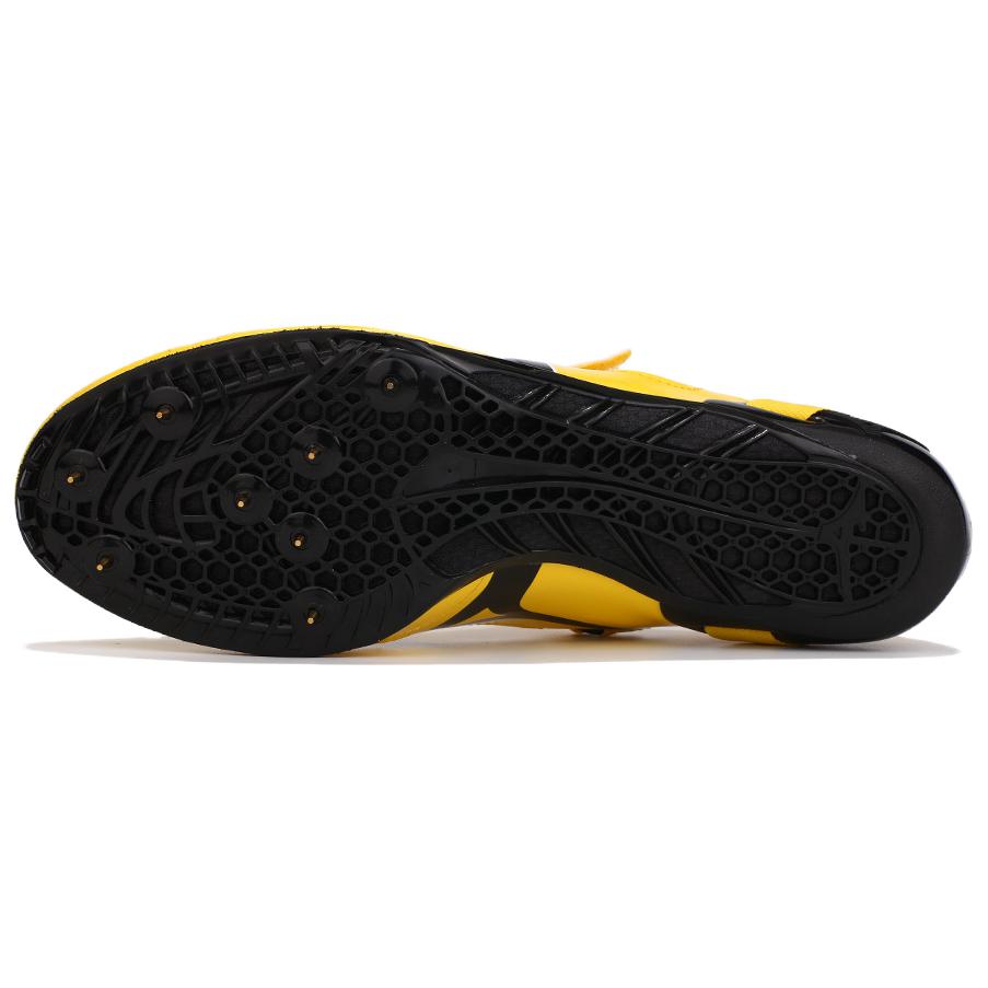 Mizuno Raijin Upgrade Профессиональные Удобные Нескользящие Износостойкие Низкие Кроссовки для Бега Унисекс Кроссовки для Бега Желтый U1GR215544