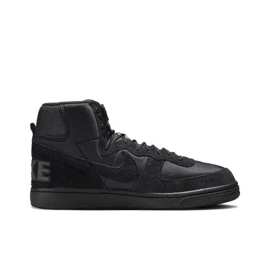 Nike Terminator High "Туристические ботинки" Мужские Ретро Черный Воин Нескользящие Износостойкие Высокие Кеды Черные FJ5464-010