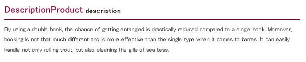 Decoy DJ-54 Вспомогательные крючки для блесны, размер M (2) (8022)