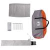 Party Tent Gray and Orange 10 Person Capacity