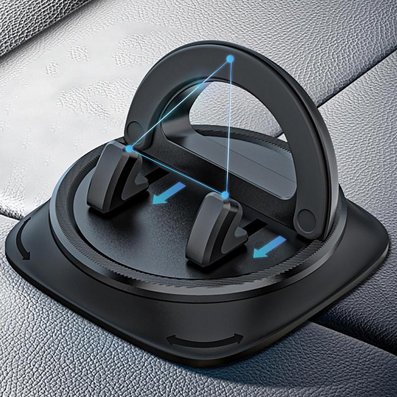 Phone Mount For Car Dashboard Cell Phone Holder 360 Degree Rotatable Car With Non-slip Silicone Dashboard Mount Car Phone Stand