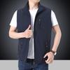 Spring and Autumn Vest Men's Youth Large Size Vest Thin Fishing Casual Vest Men's Jacket Vest