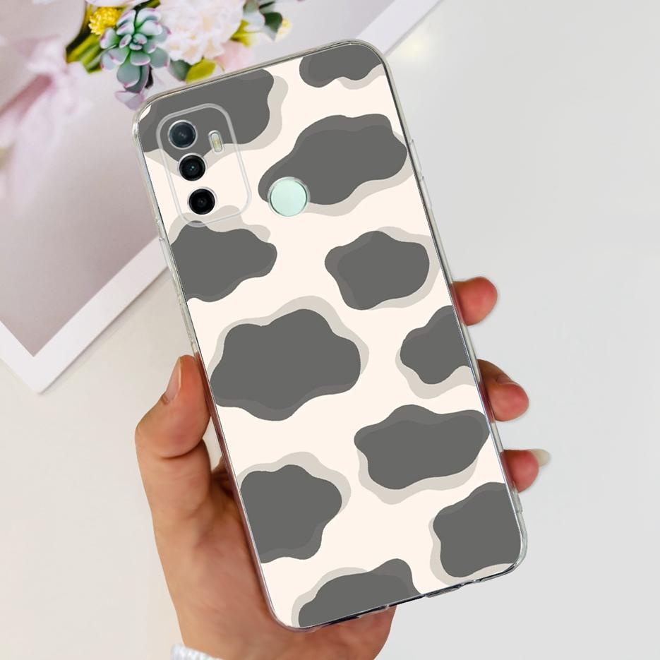 Для Oppo A53 Чехол Oppo A53s CPH2139 Стильный Расписной Чехол Прозрачный Силиконовый Чехол для Телефона Для Oppo A53 A 53 s OppoA53 Мягкие Fundas Capa