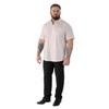 Duke Mens D555 Lucas Stretch Kingsize Short-Sleeved Shirt