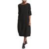Женская летняя Feminino Vestido футболка из хлопка повседневное женское платье больших размеров
