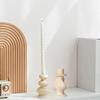 1Pc Candle Holder Nordic Style Multifunctional Table Decoration Romantic Ceramic