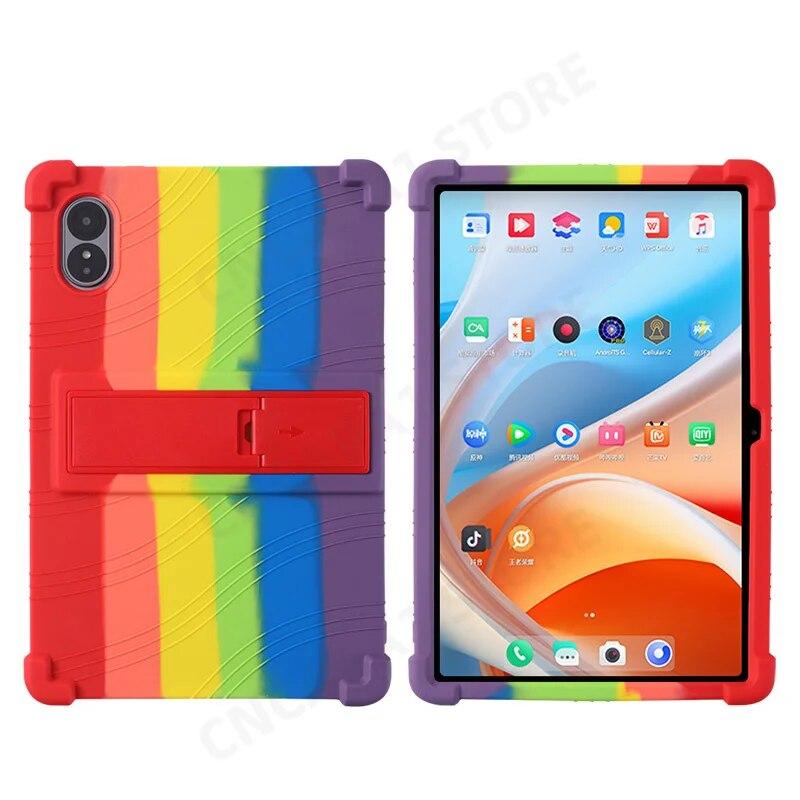 4 утолщенных силиконовых чехла Cornors с подставкой для Alldocube iPlay 60 Lite 2024, чехол 10,95 дюйма, противоударный защитный чехол для планшета ПК